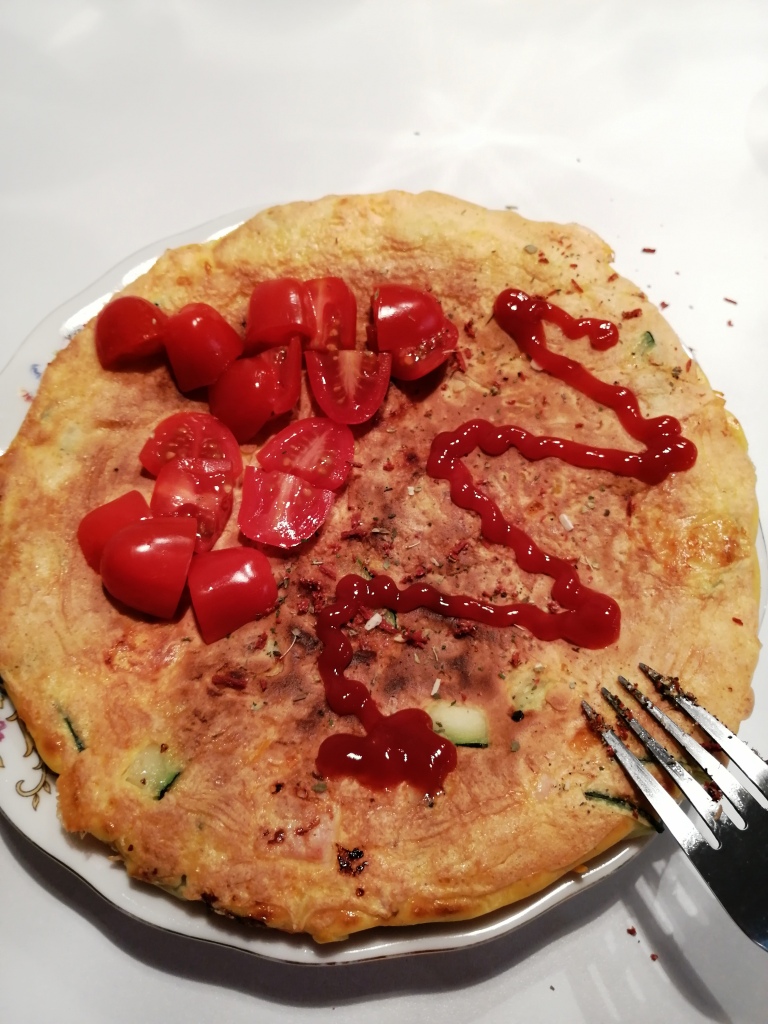 Wytrawny omlet obiadowy