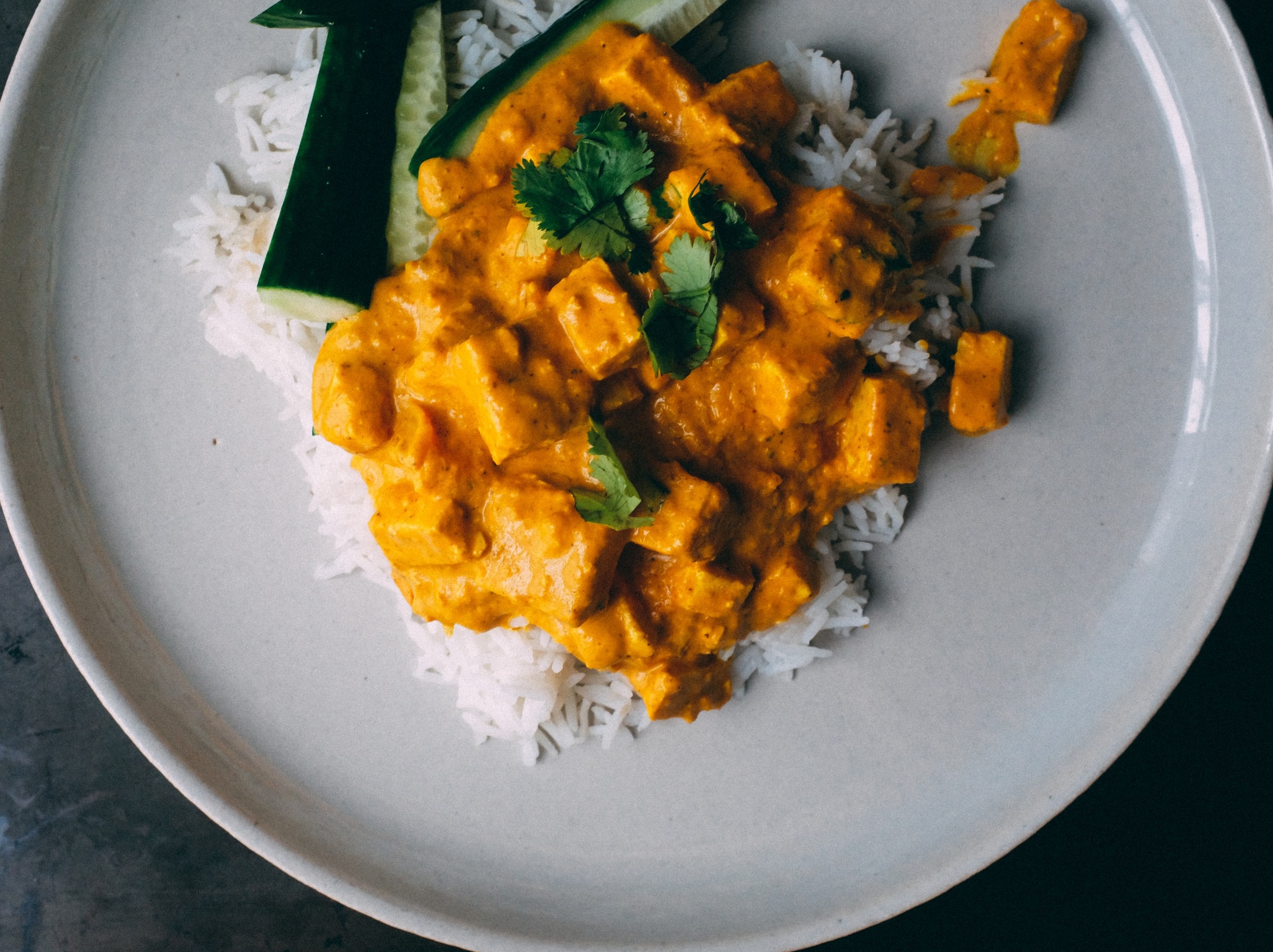 Dietetyczne curry z kurczaka z ryżem