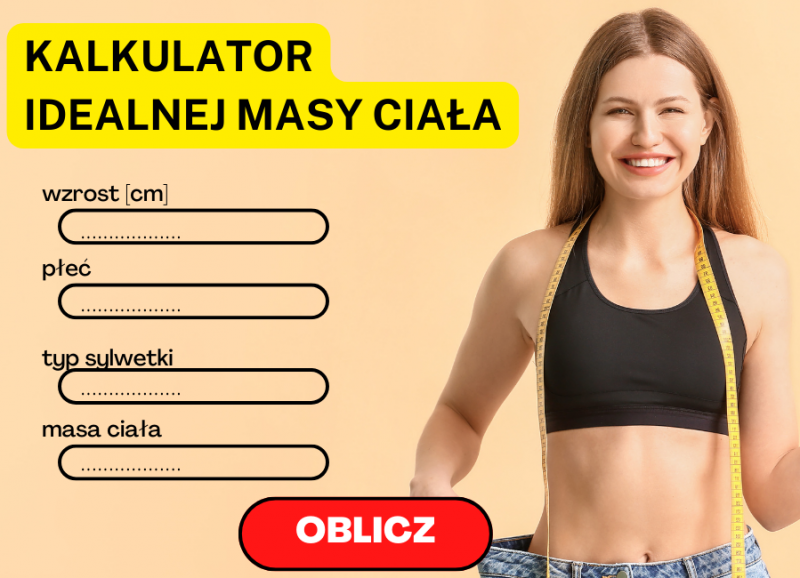 kalkulator idealnej wagi
