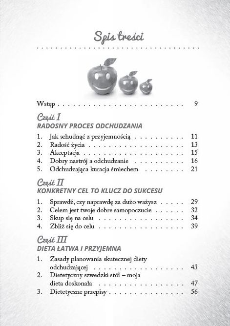 Spis treści - Schudnij z przyjemnością