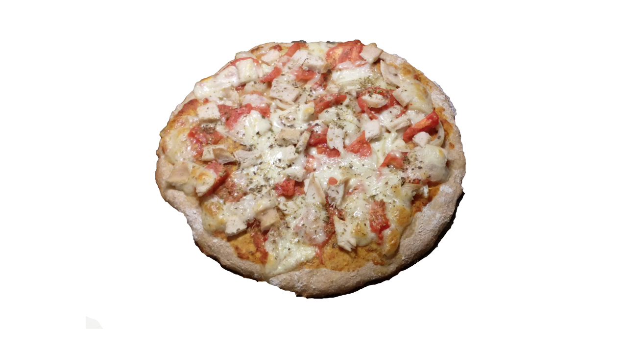 568 kcal pizza (35 g B, 82 g W, 11 g T)