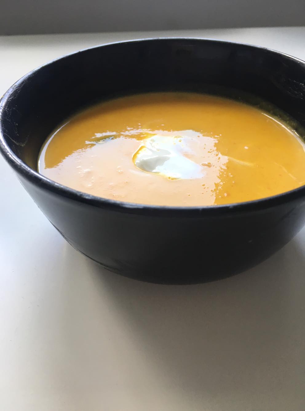 Zupa z dyni hokkaido