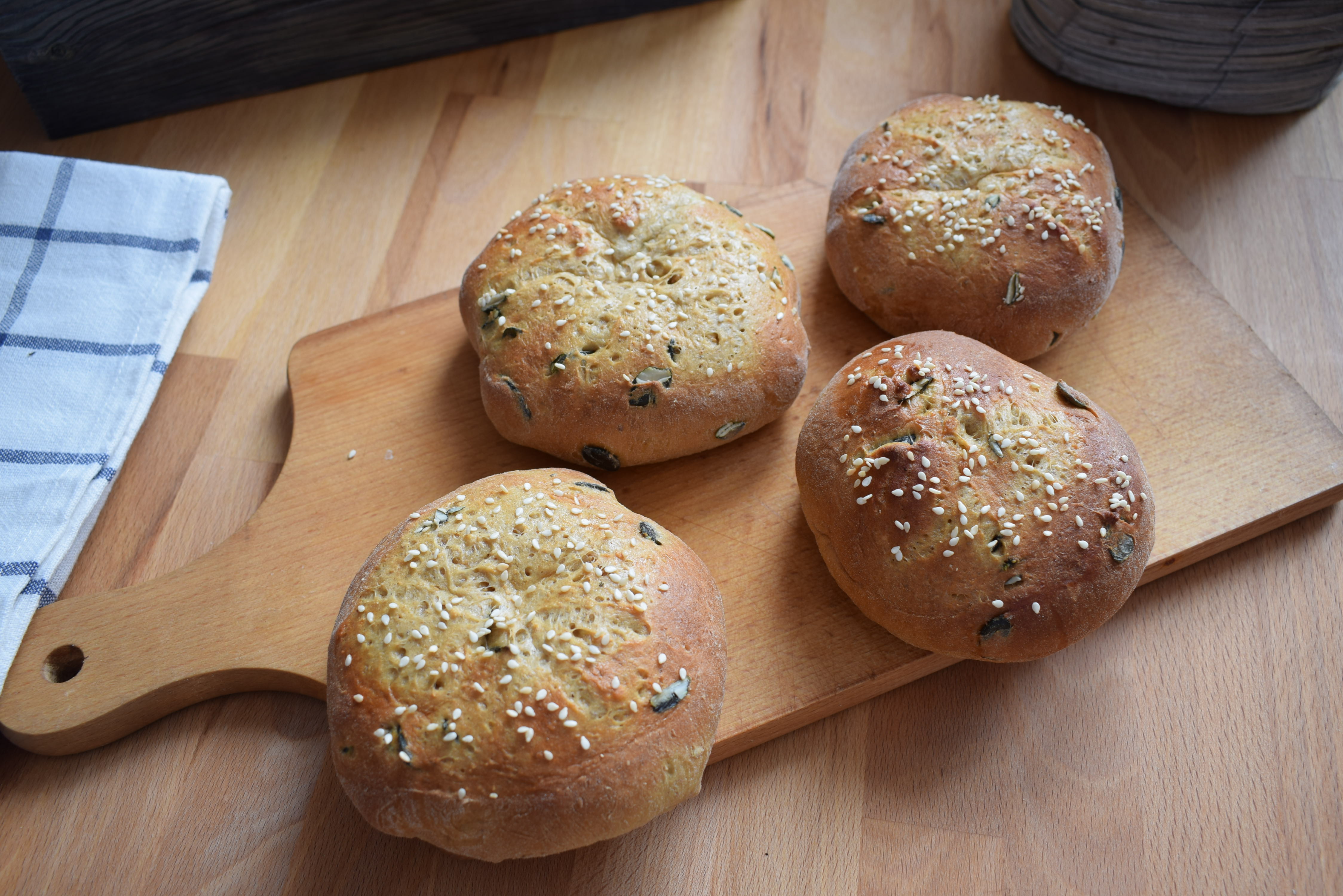 BUŁKI LOW CARB WERSJA OWSIANA