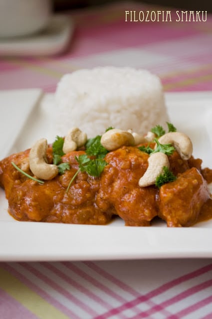 ORZECHOWE CURRY Z KURCZAKA
