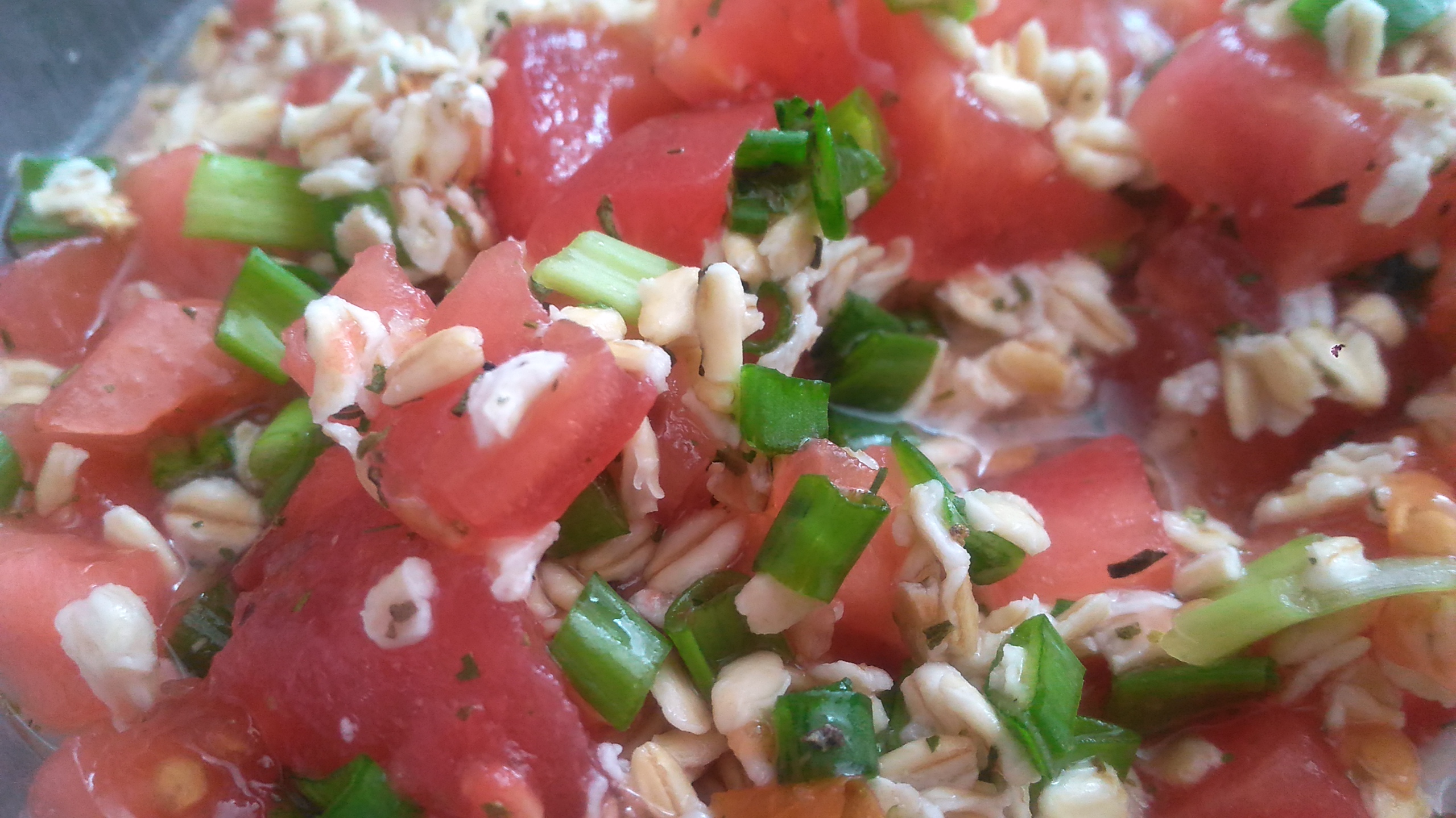 Owsiano pomidorowy słoik