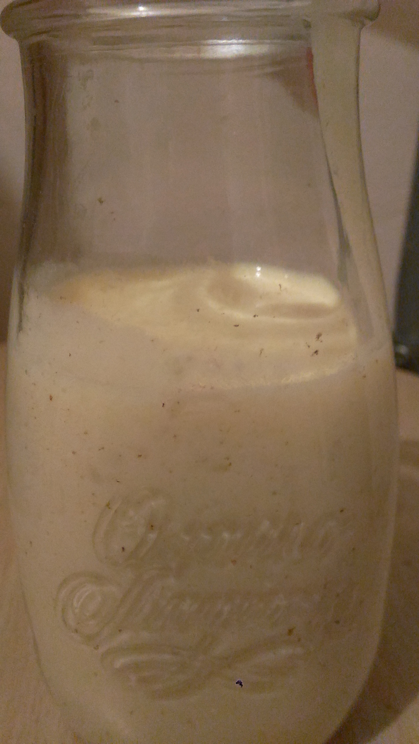 Owsiany koktajl mango