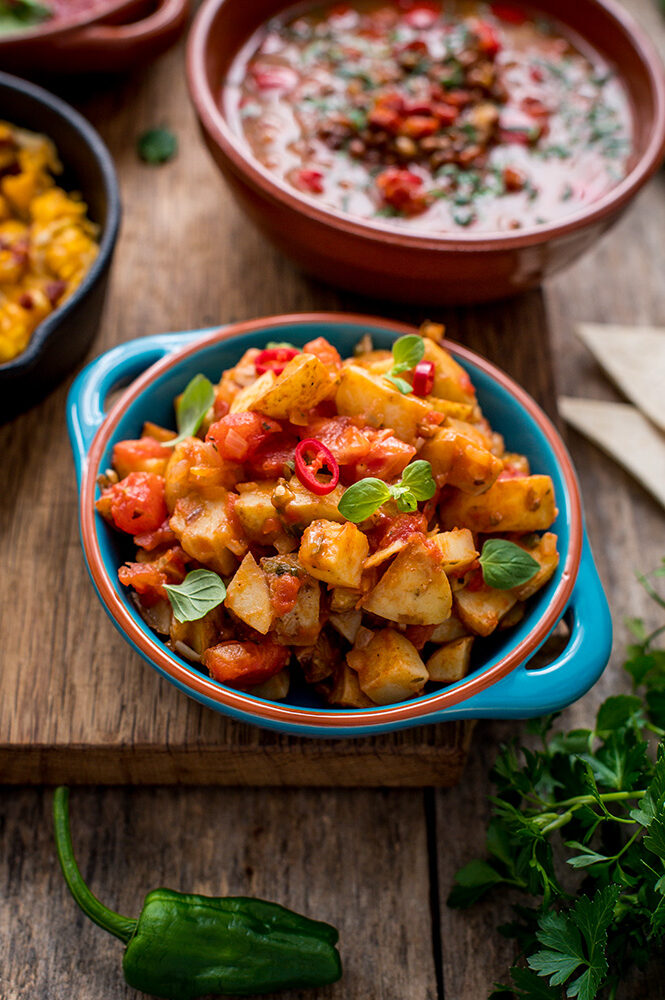 SMAŻONE ZIEMNIAKI PO MEKSYKAŃSKU