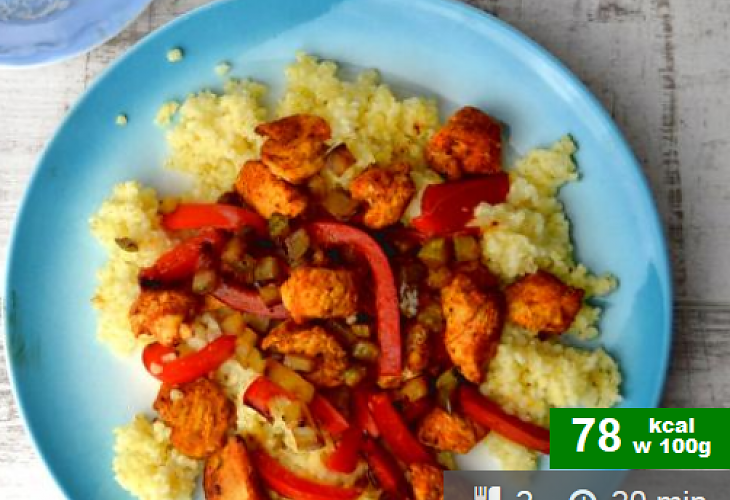 Pyszna kasza jaglana z kurczakiem - danie jednogarnkowe