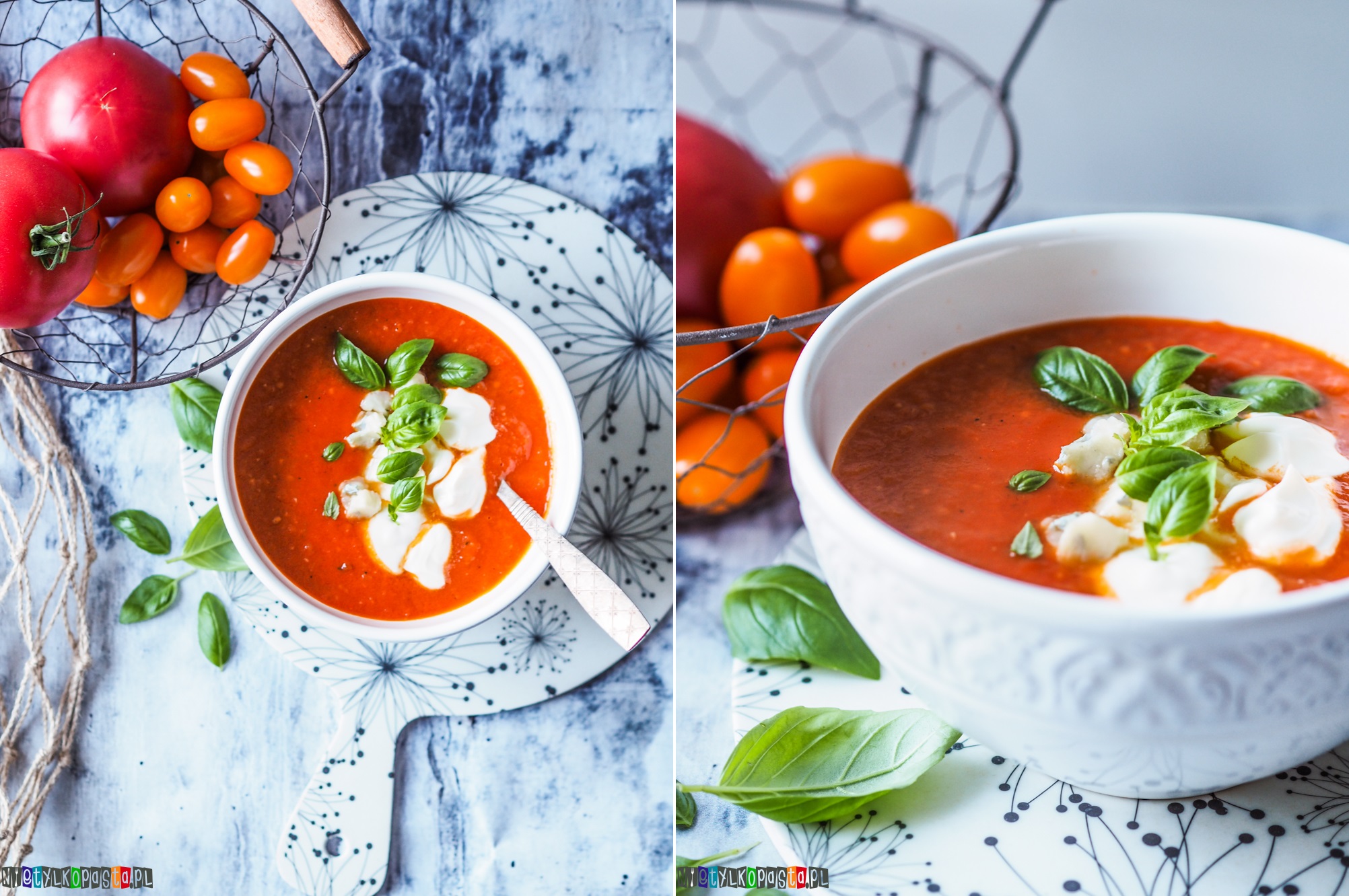 zupa krem z pomidorów