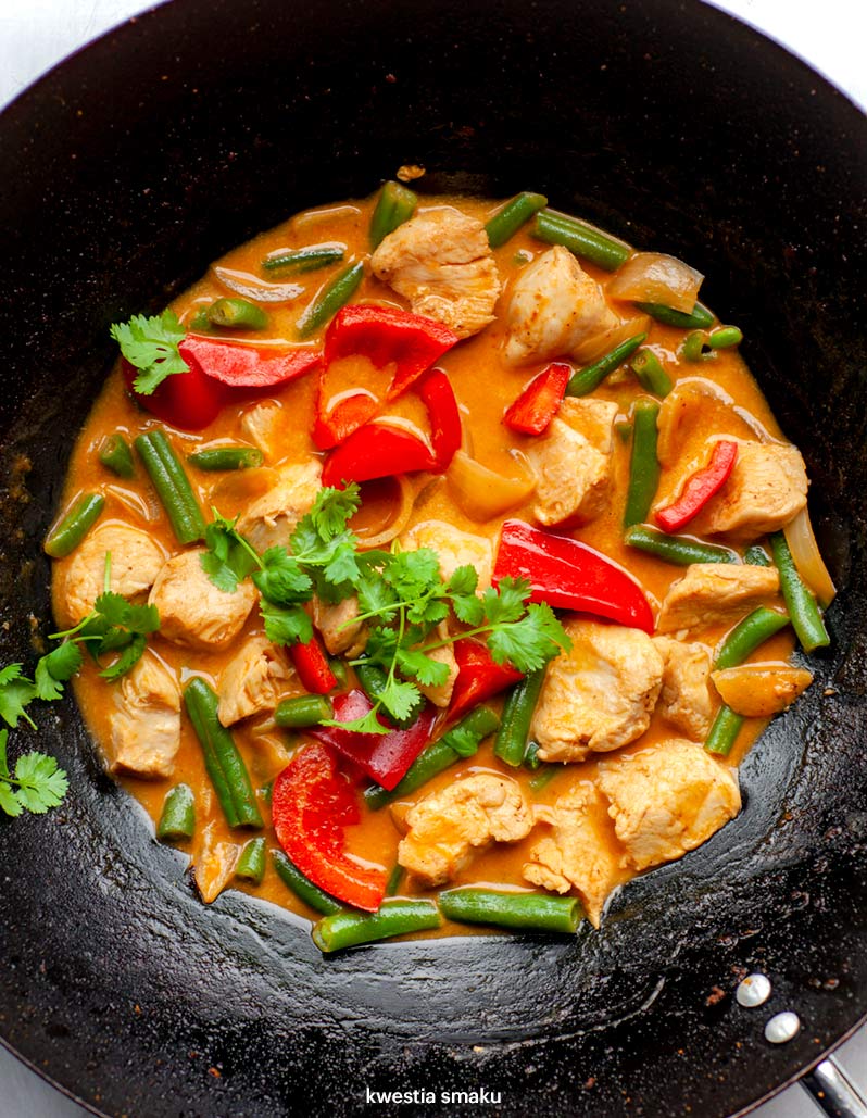 KURCZAK CURRY Z WARZYWAMI