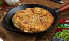 Omlet (2 jajka + 25 mąki + 1 jabłko got.)