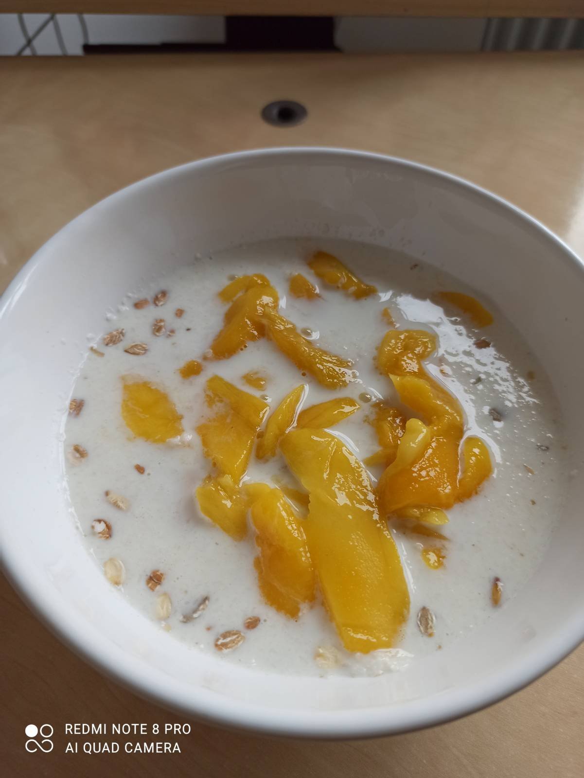 Owsianka z mango