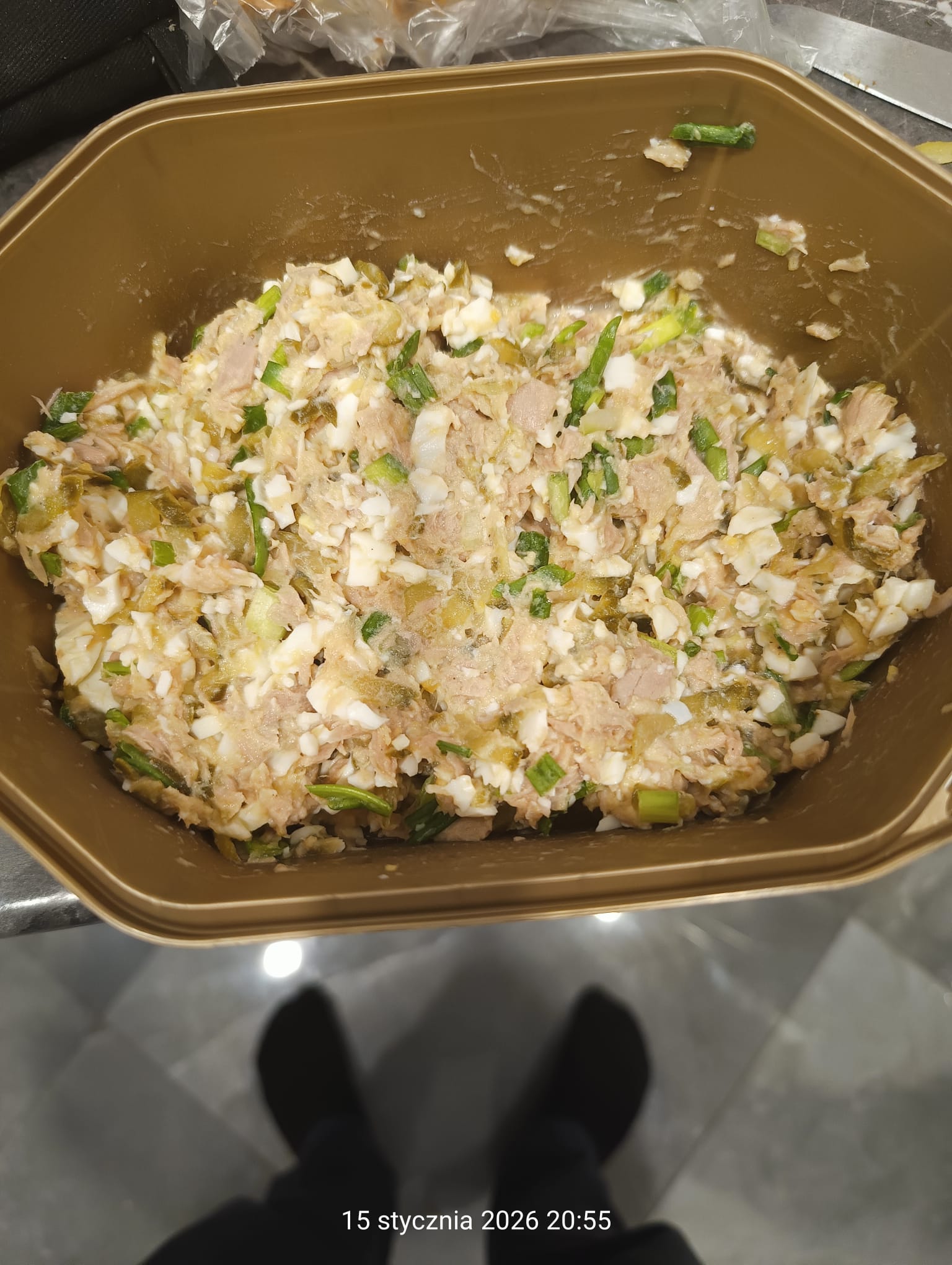 Pasta z Tuńczyka i jaj